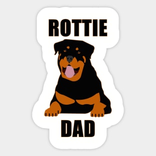 Rottie Dad Sticker